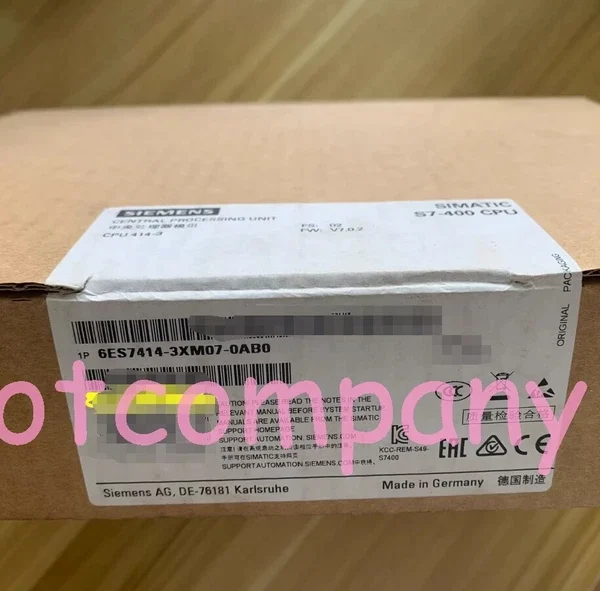 6ES7414-3XM07-0AB0 CPU Module 6ES74143XM070AB0 6ES7414-3XM07-0AB0