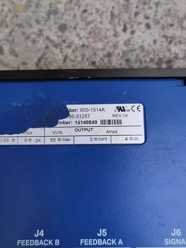 Used Tested In Good Copley controls 800-1514A 0190-31257 Servo Controller DHL 1 s l800 16019