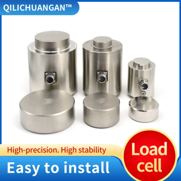 Column Type Load Cell Sensor Test Compression Force Weight Pressure 0-100T