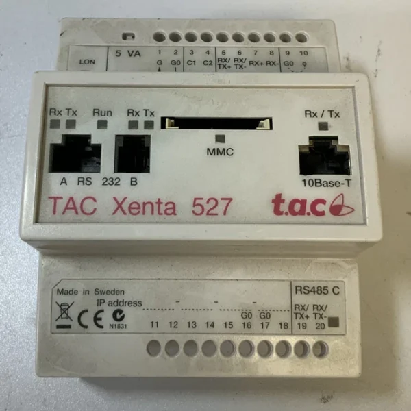 Schneider Electric TAC Xenta 527 PLC Expansion Module (527 0-073-0820-0) "N7E"