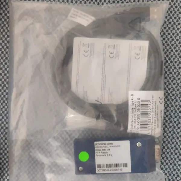 New Fit For KEB Communication Adapter 0058060-0040 USB SERIELL WANDLER