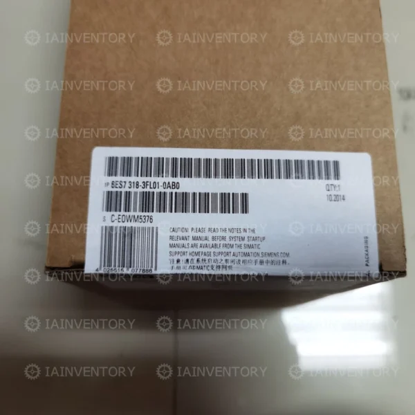 New Sealed Siemens 6ES7 318-3FL01-0AB0 6ES7318-3FL01-0AB0 CPU Module PLC