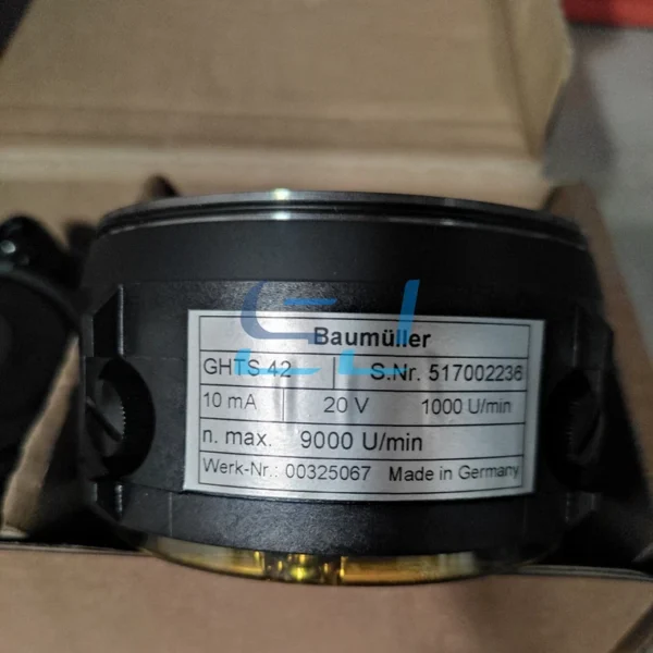 Brand new BAUMULLER GHTS 42 Encoder Tacho Generator GHTS 42