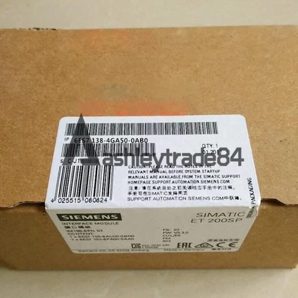 NEW Siemens 6ES7 138-4GA50-0AB0 Electronics Module 6ES7138-4GA50-0AB0