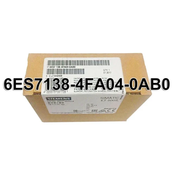 NEW SIEMENS 6ES7138-4FA04-0AB0 6ES7 138-4FA04-0AB0 in box