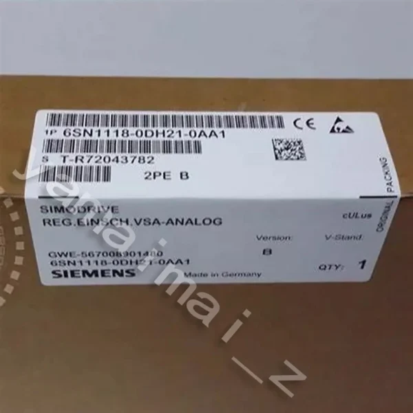 new Siemens shaft card 6SN1118-0DH21-0AA1