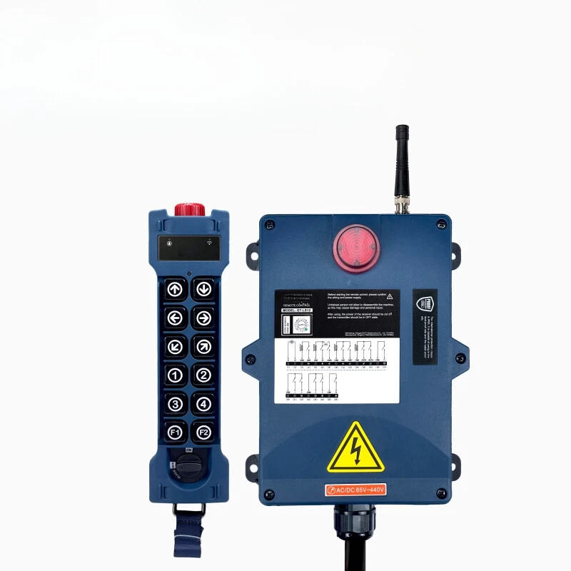 Wireless Remote Control 12 Buttons Transmitter For Crane Hoist Truck Controller 1 s l800 24034
