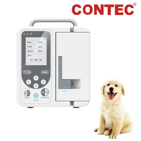 Medical Accurate Veterinary Infusion Pump Standard IV Fluid Control with Alarm