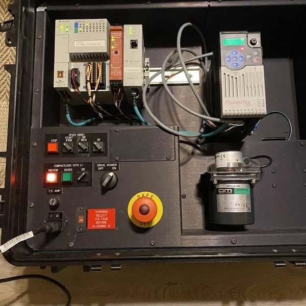 Allen-Bradley PLC Training Kit in Rolling Weatherproof Case