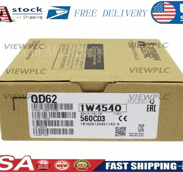 New Mitsubishi PLC QD62 Module In Box Expendited Shipping US Free TAX