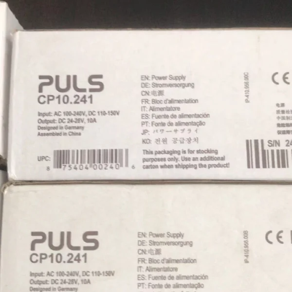 Newest &In Stock With Box PULS CP10.241 Power Supply