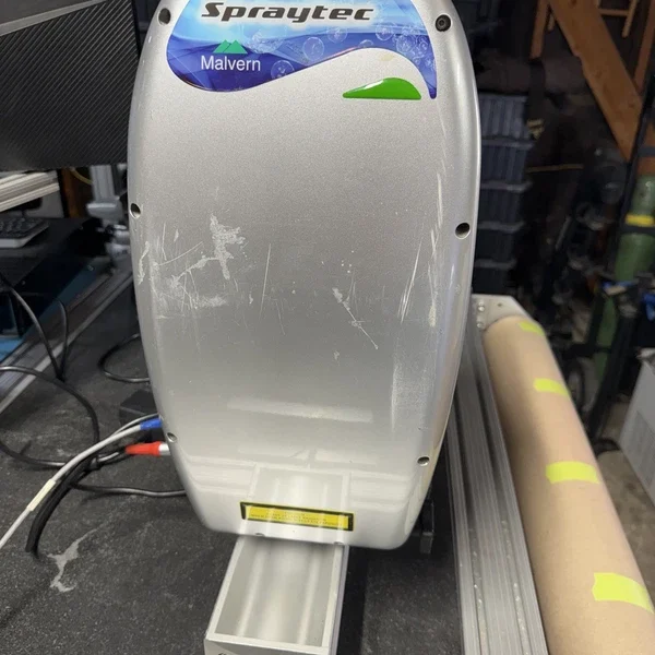 Spraytec Spray particle and spray droplet size measurement device