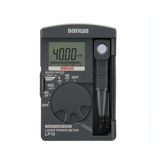 Sanwa Laser Power Meter LP10 40mW Wide Optical Power Measurement Range Japan