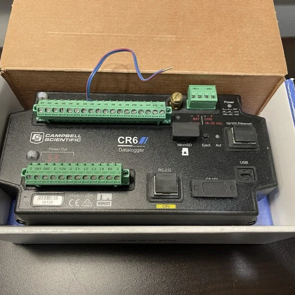 Campbell Scientific CR6 Measurement and Control Datalogger - Never Used!