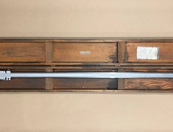Starrett No. 123 48” Master Vernier Calipers with Outside and Inside Measurement
