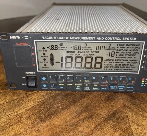 MKS TYPE 146A VACUUM GAUGE MEASUREMENT AND CONTROL SYSTEM