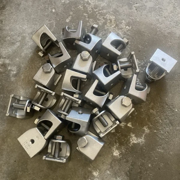 63SX0038 38" Electrical Rod Support Beam Clamp 316ss 525lb Load Box Of 23