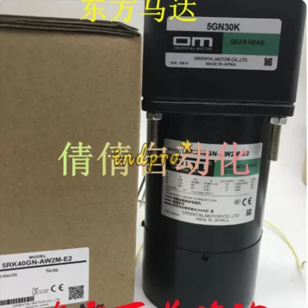5RK40GN-AW2M-E2 servo motor 5GN30K reducer