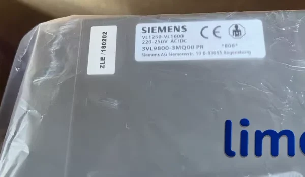 NEW Siemens molded case circuit breaker 3VL9800-3MQ00 Spot Goods free tax