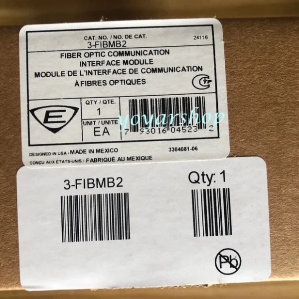 3-FIBMB2 Fire mainframe Fibre-optic communication card brand new Fast Shipping