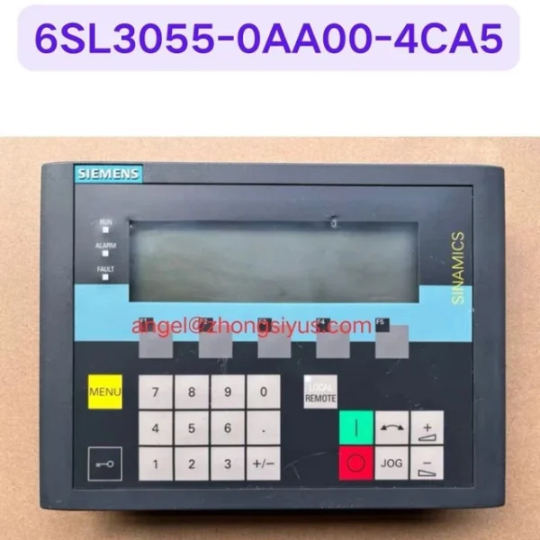 6SL3055-0AA00-4CA5 Used S120 inverter AOP30 advanced operation panel,DHLFEDEX