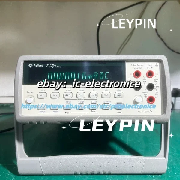 Agilent 34401A Used Digital Multimeter Operation Confirmic