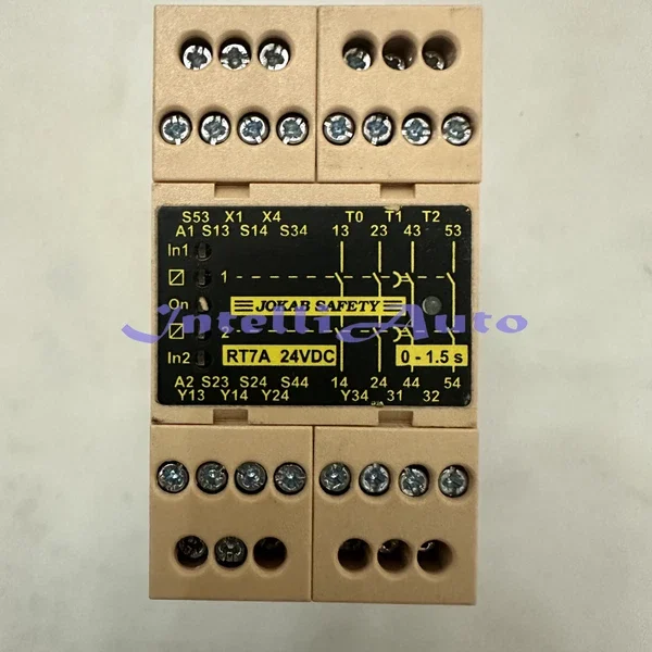 Used RT7A 2TLA010028R2000 ABB RT7A 24VDC 0- 1.5S Safety Relay ( Jokab );