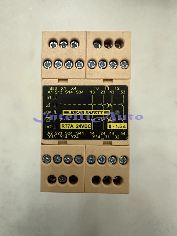Used RT7A 2TLA010028R2000 ABB RT7A 24VDC 0- 1.5S Safety Relay ( Jokab ); 1 s l800 7497
