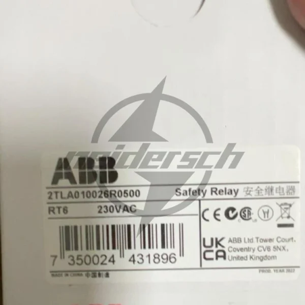 ABB 2TLA010026R0500 safety relay controller NEW