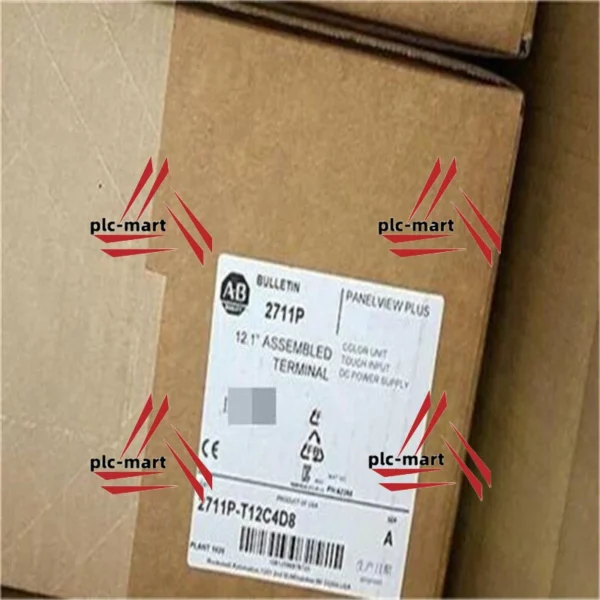 New AB 2711P-T12C4D8 2711PT12C4D8 PanelView Plus 12.1" Surplus FREE SHIP