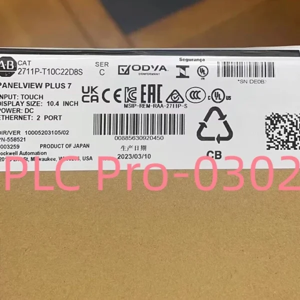 Brand New Allen-Bradley 2711P-T10C22D8S Fast delivery