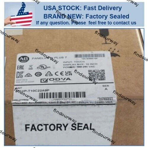 2711P-T10C22A9P NEW NEW PLC HMI PanelView Plus 7 10" Free Shipping US