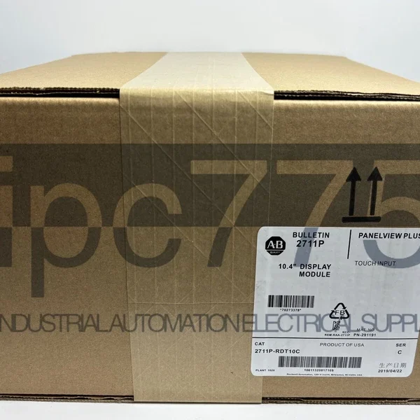 Allen Bradley 2711P-RDT10C PanelView Plus 1000 Color Touch Display Module 10.4"