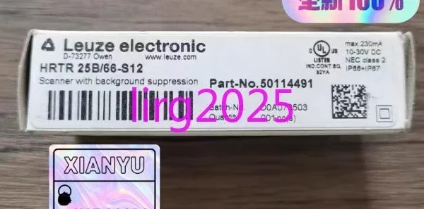 new LEUZE HRTR 25B66-S12 sensor 50114491