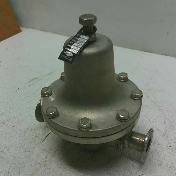 Spence D50 34” Steam Pressure Regulator Valve 25-80 PSI Stainless Steel Used
