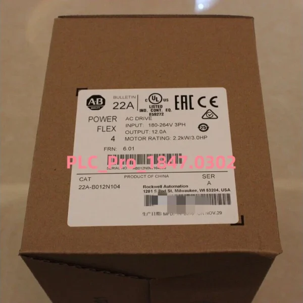 22A-B012N104 Brand New Allen-Bradley 22AB012N104 Fast delivery