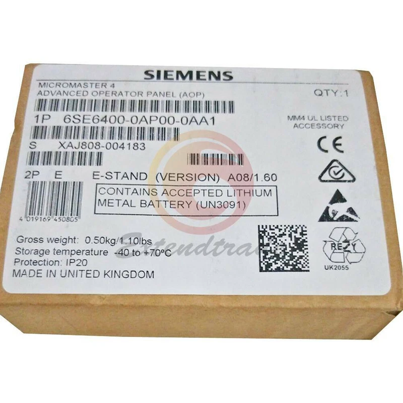 ONE NEW Siemens 6SE6400-0AP00-0AA1 Operator Panel 6SE6 400-0AP00-0AA1 1 s l800 933