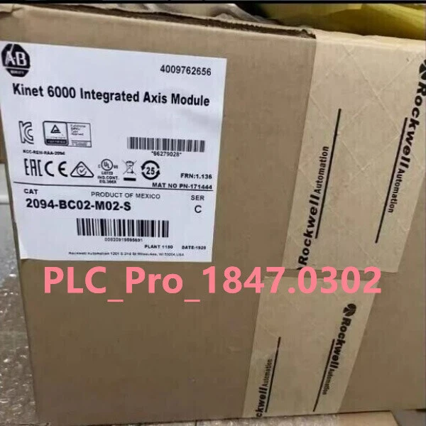 NEW Allen Bradley 2094-BC02-M02-S Kinetix 6000 Integrated Axis Module