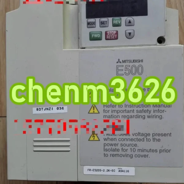 USED Mitsubishi inverter FR-E520S-2.2K-EC 2.2KW #YY