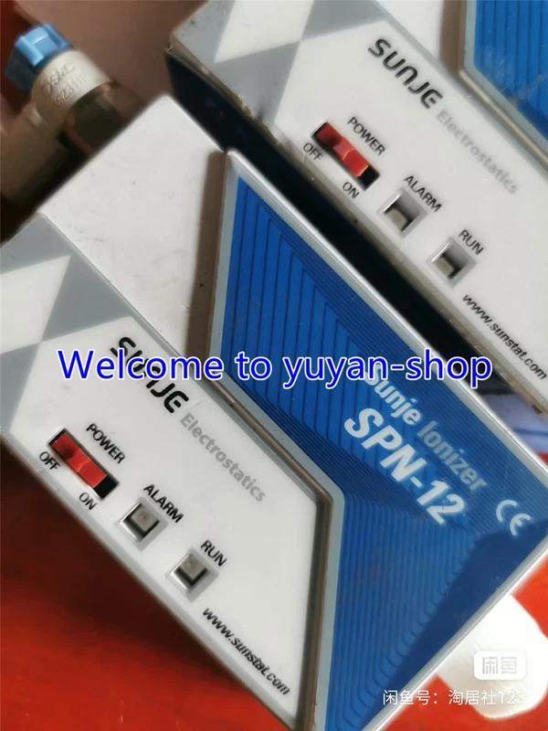 USED SUNJE SPN-12 Static eliminator TESTED #VH8X CH 1 s l800 1246