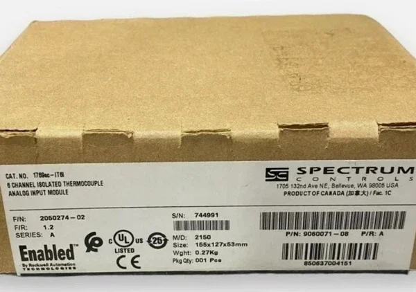 New Allen Bradley 1769sc-IT6I / A 6-Ch Isolated Thermocouple Analog Input Module