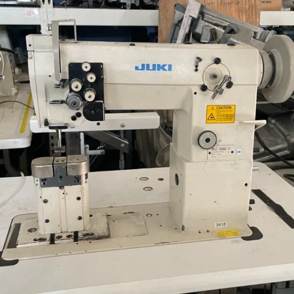 JUKI PLC-1660-7 - POST BED - DOUBLE NEEDLE - WALKING FOOT - LOCKSTITCH